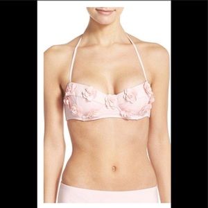 Kate Spade Playa De Palma Floral Pink Bikini Top